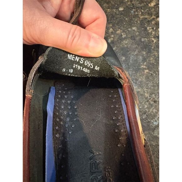 Sperry Men's 2-Eye Boat Shoes Multicolor Size 9.5 Casual Leather - Picture 8 of 8